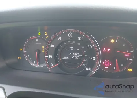 2016 Honda Accord Sport from USA, damaged, VIN 1HGCR2F57GA173330